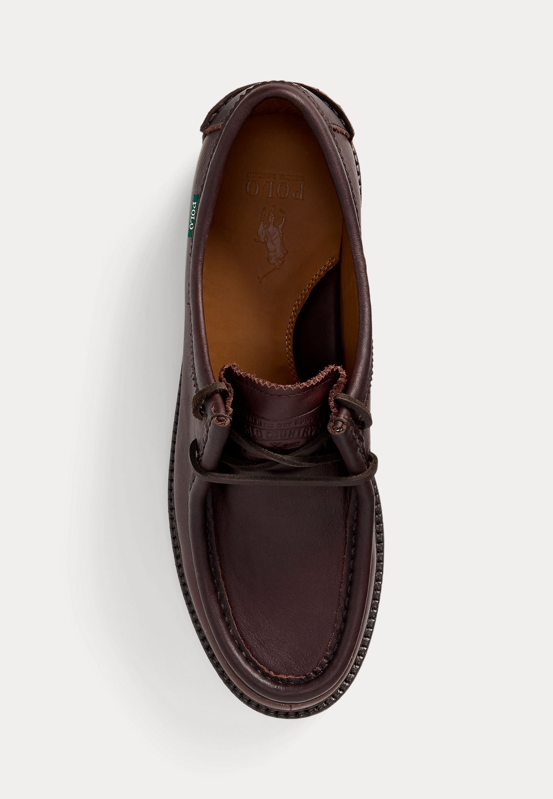 Polo Ralph Lauren JETT LUG-SOLE LEATHER MOC-TOE SHOE