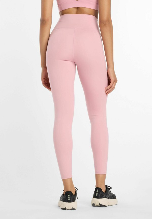 New Balance HARMONY HIGH RISE - Leggings - pink taffy