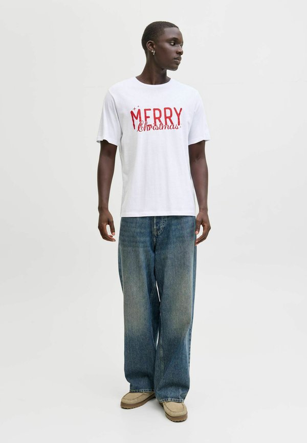 Jack & Jones 3-pack X-mas - Print T-shirt - sky captain