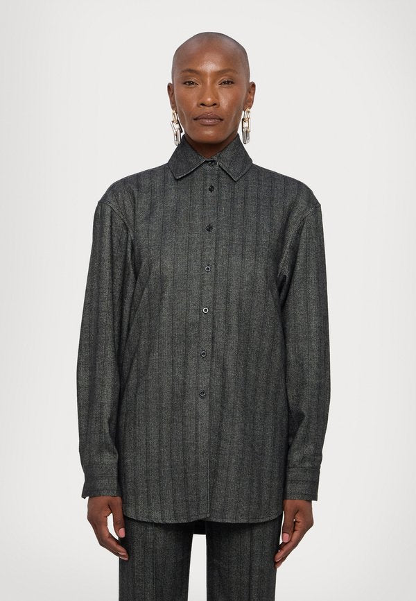 REMAIN STRIPED OVERSHIRT