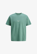 Jack & Jones JJESOHO TEE SS CREW NECK NOOS - Print T-shirt - mineral blue