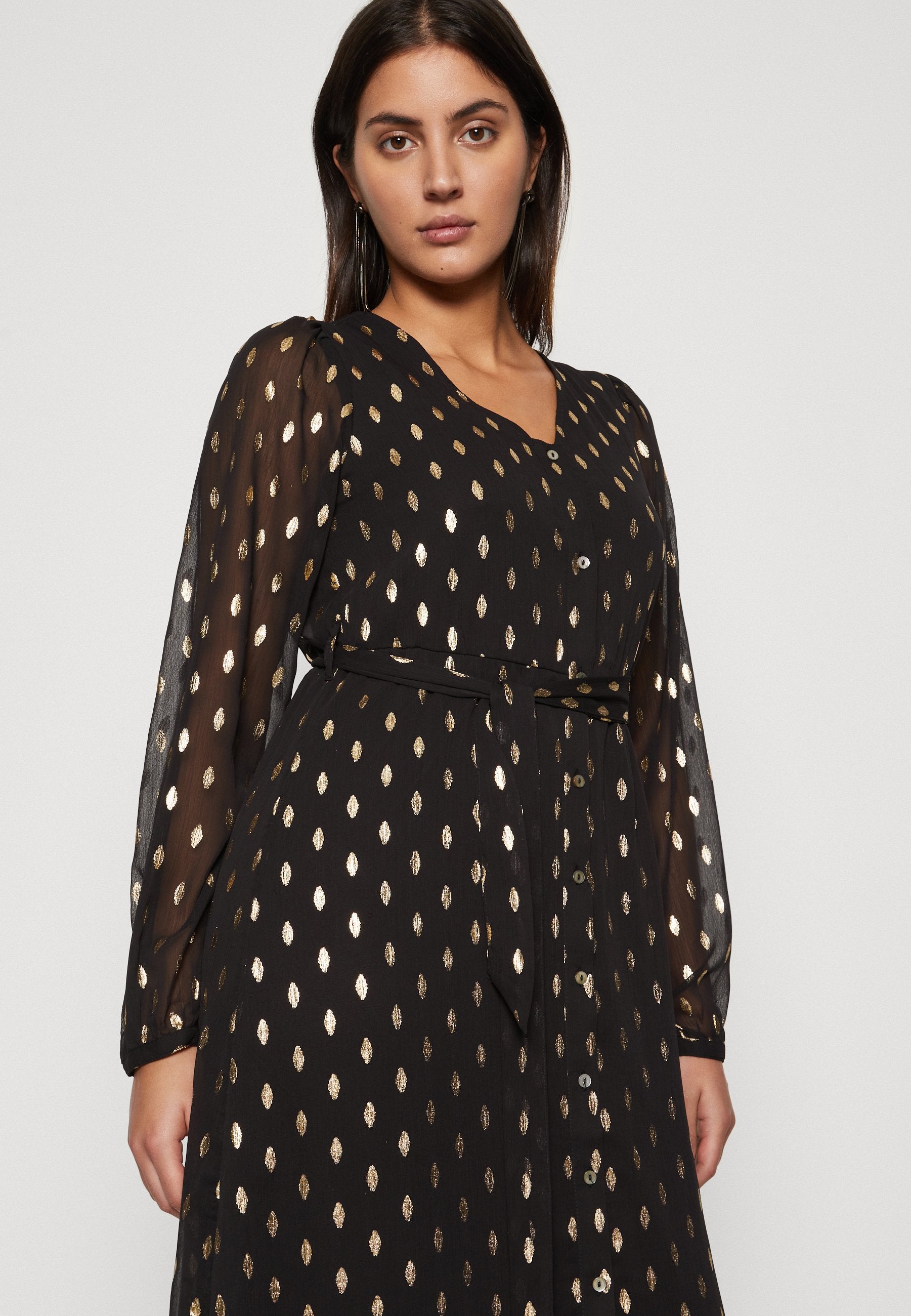 ONLANINE FOIL SHIRT DRESS Media 5