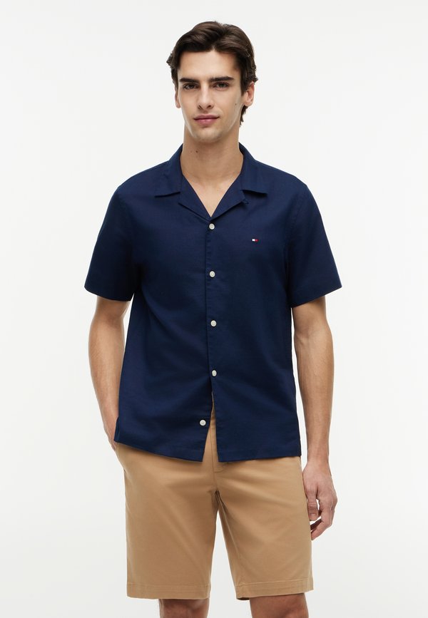 Tommy Hilfiger SOLID SEASONAL QUALITY - Shirt - carbon navy