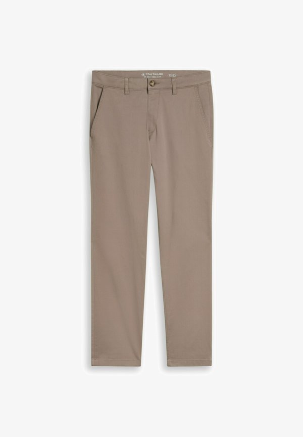 TOM TAILOR TOM TAILOR HOSEN & CHINO REGULAR FIT CHINO HOSE - Chinos - driftwood taupe