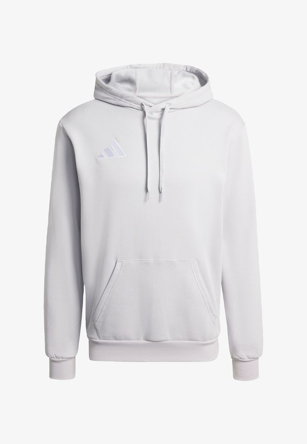 adidas Performance ENTRADA - Hoodie - team light grey   white
