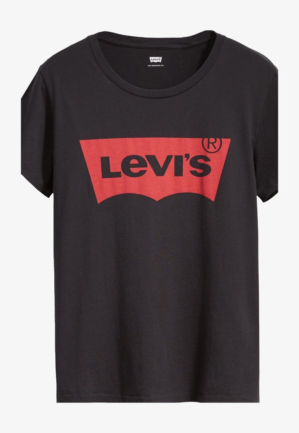 Levi's® THE PERFECT TEE - Print T-shirt - black