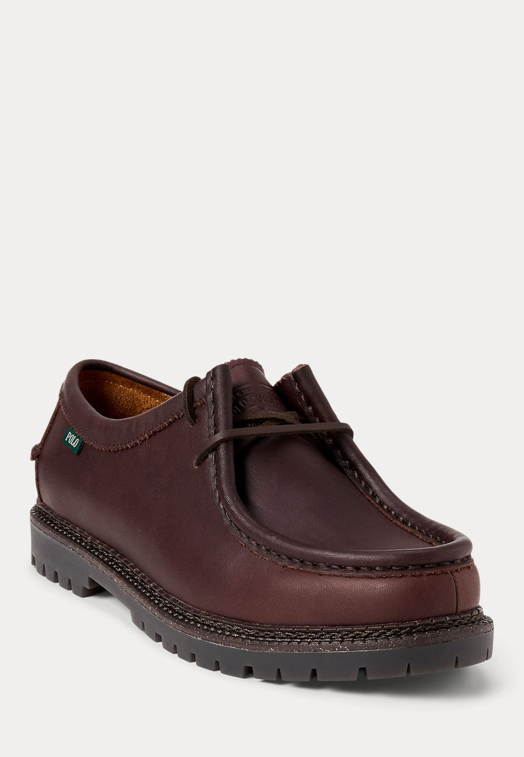 Polo Ralph Lauren JETT LUG-SOLE LEATHER MOC-TOE SHOE