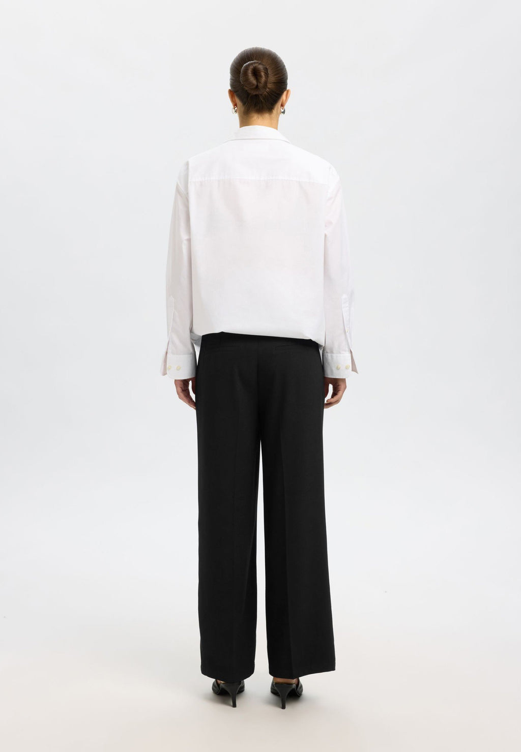 Selected Wide leg woven