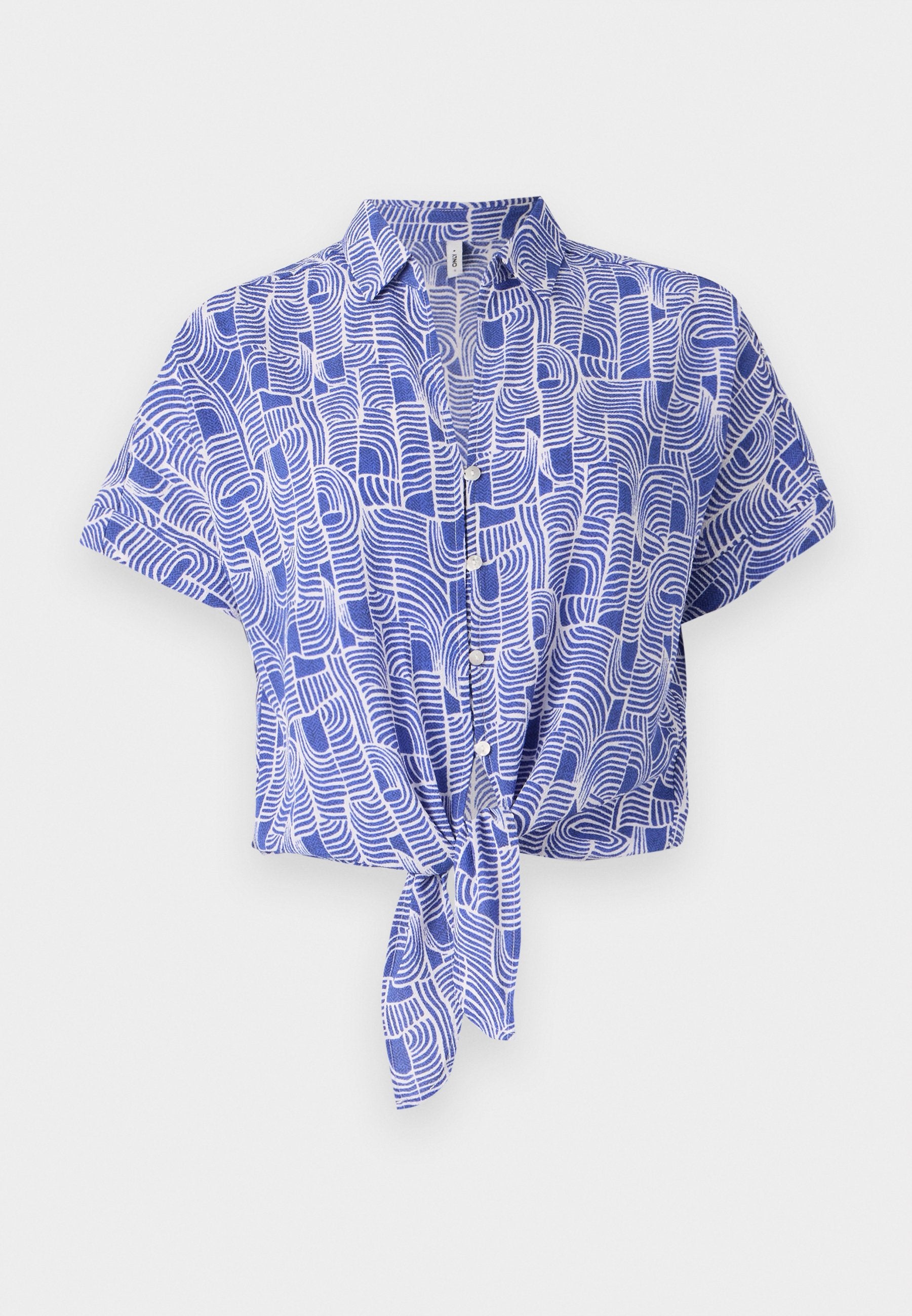 ONLY ONLNOVA KNOTTED SHIRT