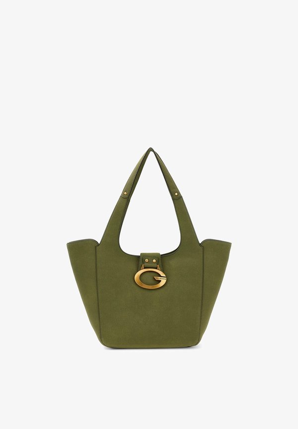 Guess CAMDEN UMHÄNGET - Handbag - grün