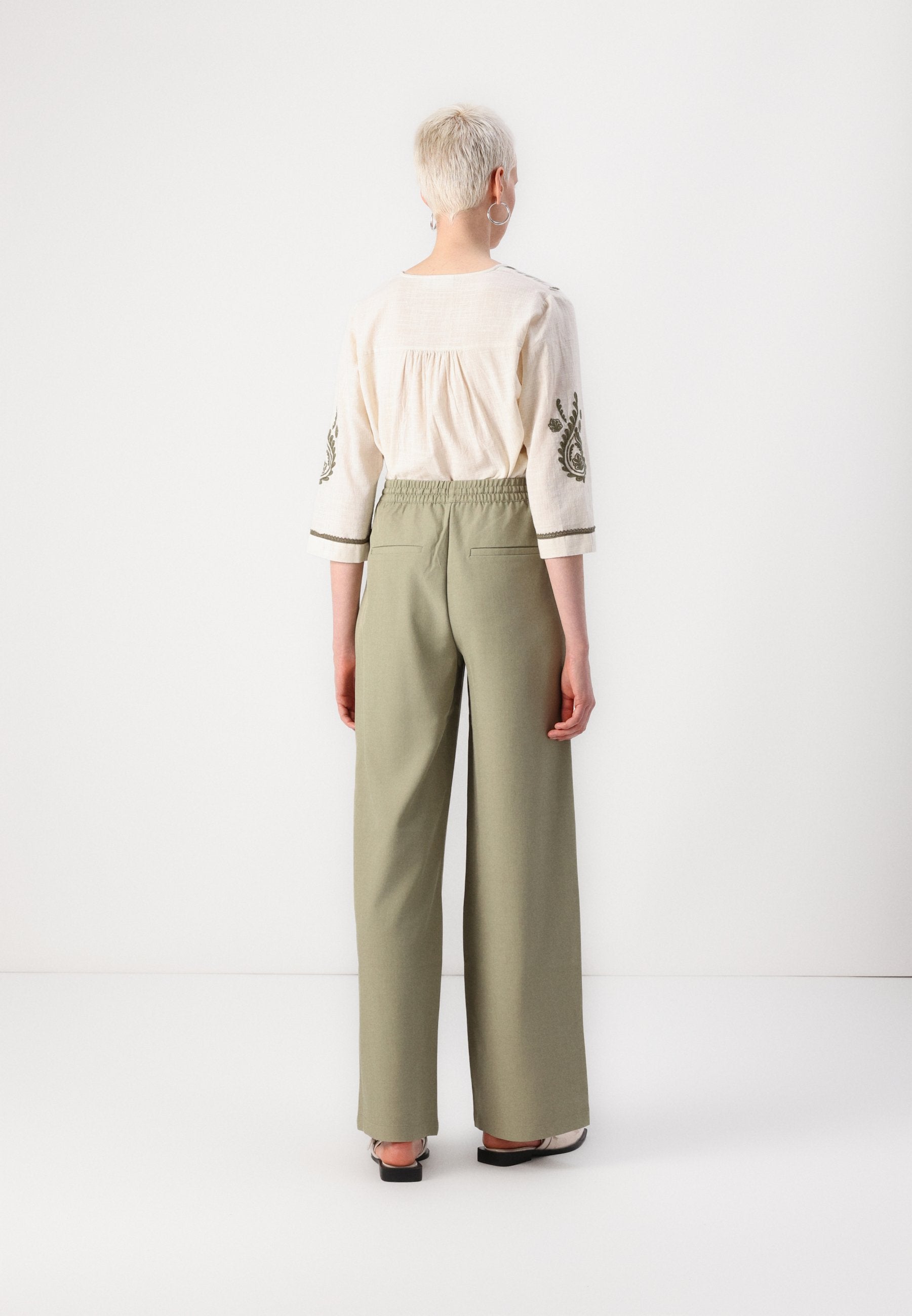 ONLY ONLGINNY WIDE PULL UP PANT