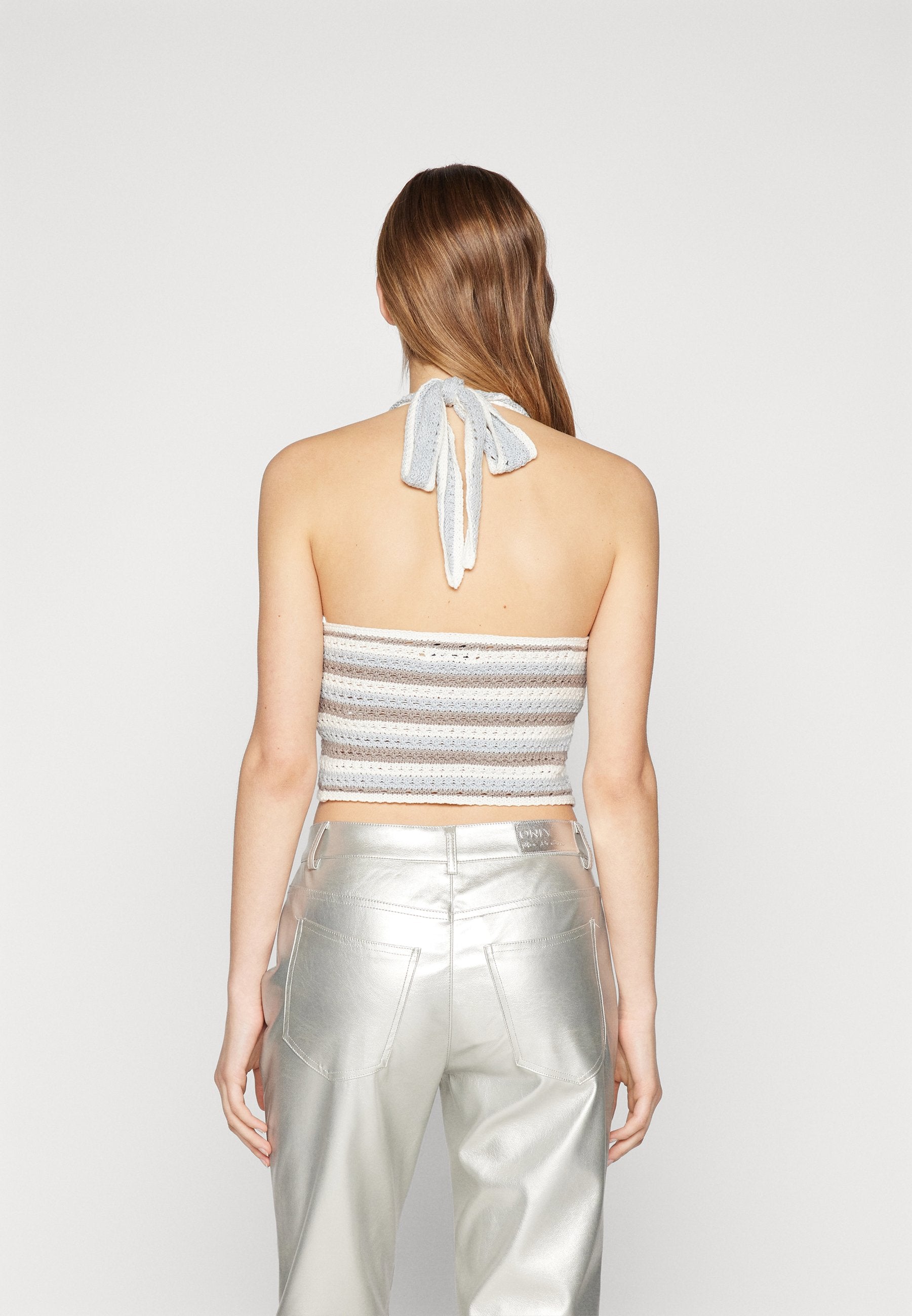 Hollister Co. BARE HALTER STRIPE