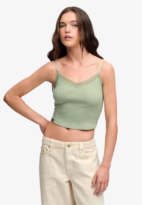 Superdry & Co Top - surf spray green