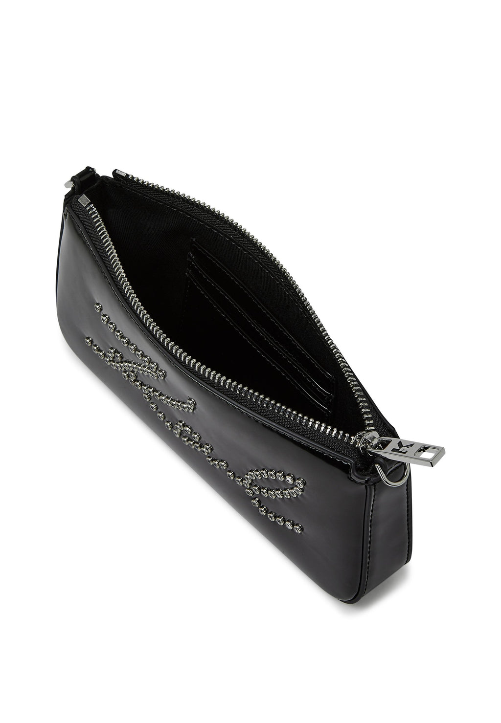 KARL LAGERFELD SIGNATURE POUCH STUDS