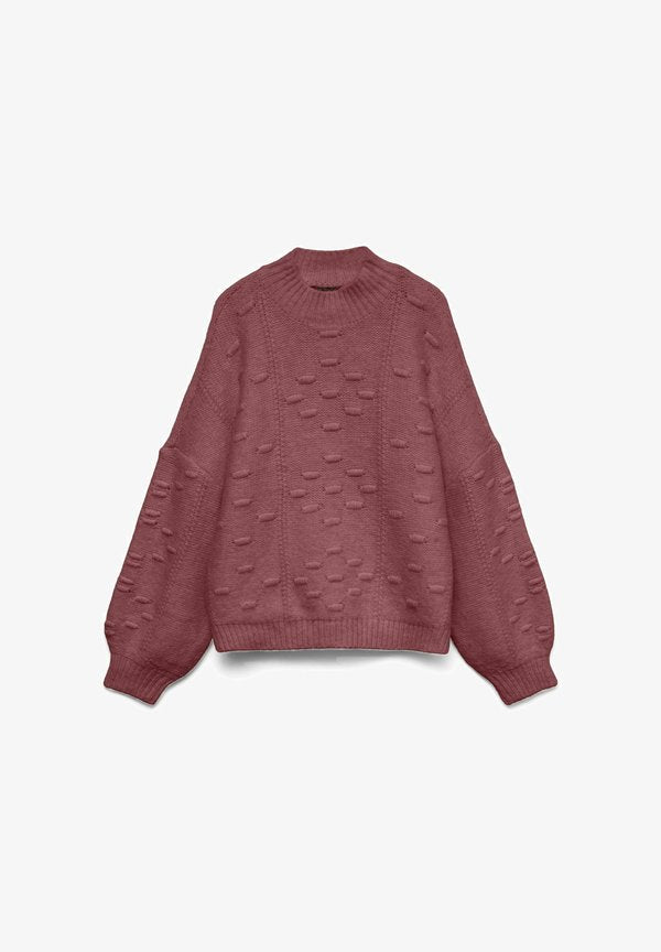 Vero Moda Knitted VMKAIA Knitted - Jumper - rose brown