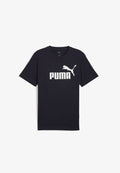 Puma LOGO TEE - Print T-shirt - new navy