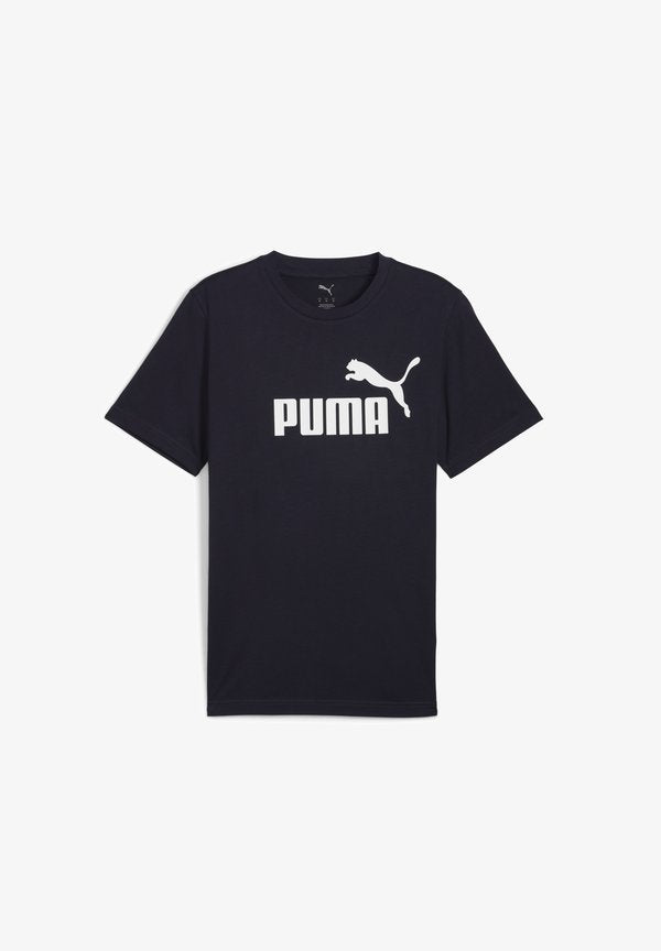 Puma LOGO TEE - Print T-shirt - new navy