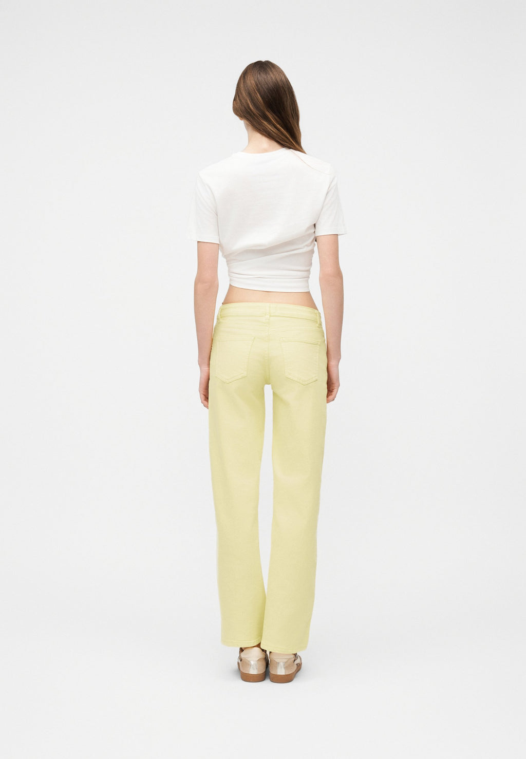 ONLY Wide-fit ONLJUDY Low waist Straight Fit