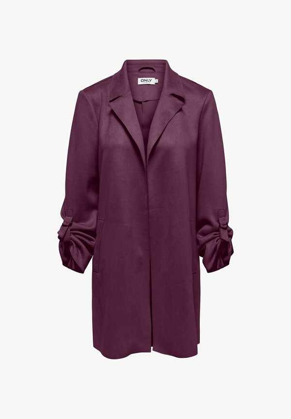 ONLY ONLJOLINE LIFE CC OTW - Short coat - mauve wine