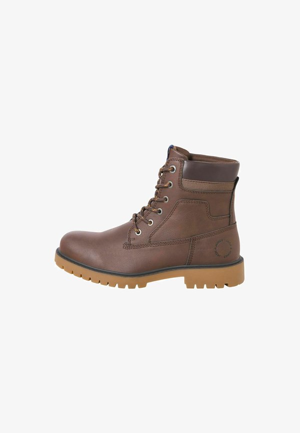 Jack & Jones Lace-up ankle boots - java