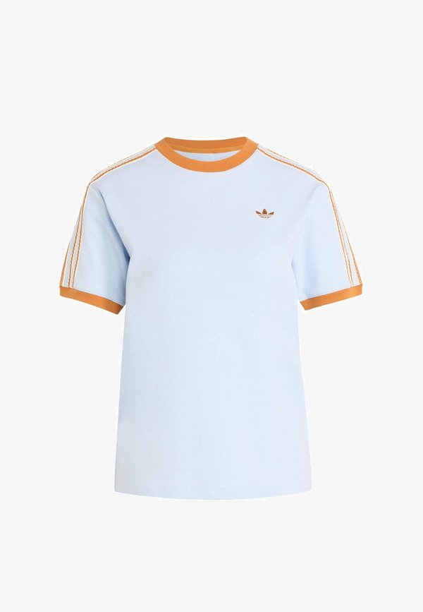 adidas Originals SUMMER GLOW ADVANCED THREE STRIPES - Print T-shirt - crystal sky