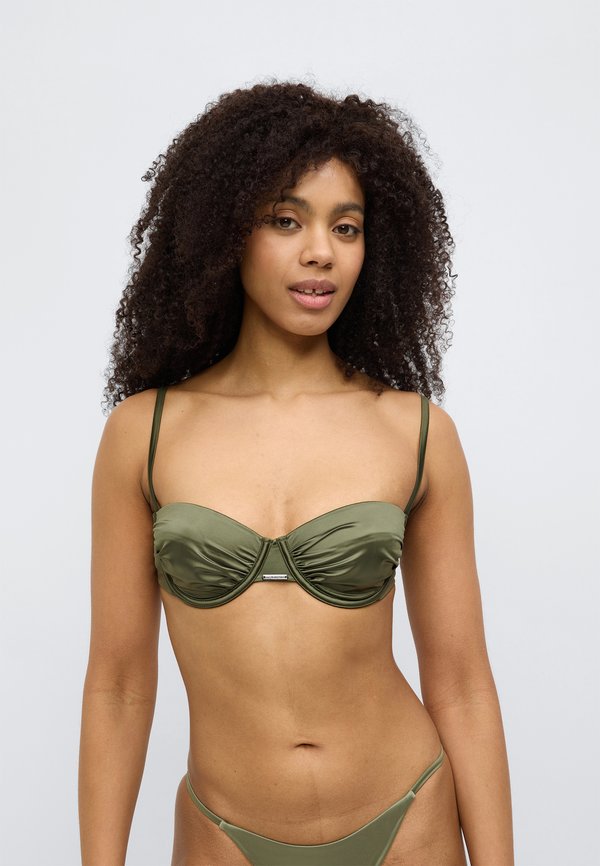 Calvin Klein Swimwear BALCONETTE TIE BACK SHINE SWIM