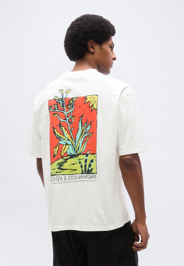 Scotch & Soda FRONT AND BACK ARTWORK LOOSE FIT