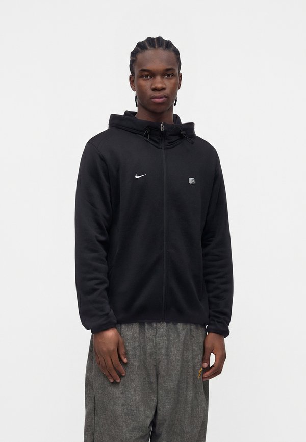 Nike Sportswear HOODIE SHOX - Zip-up sweatshirt - black