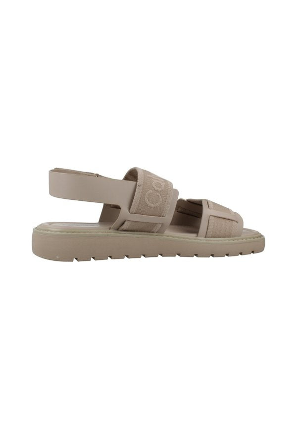 Calvin Klein SQ MOLDED SANDAL WEBB BEIGE 36