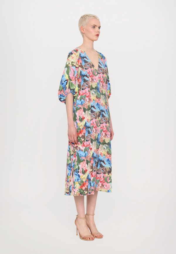 Stine Goya STRUCTURE SLEEVE MIDI DRESS
