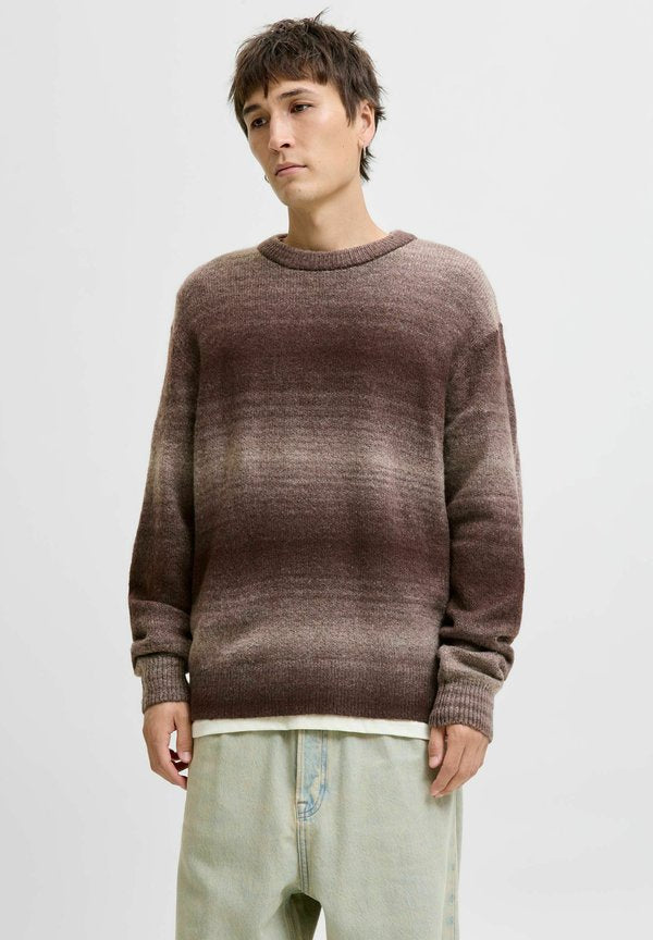 Jack & Jones Knitted Knitted - Jumper - deep mahogany