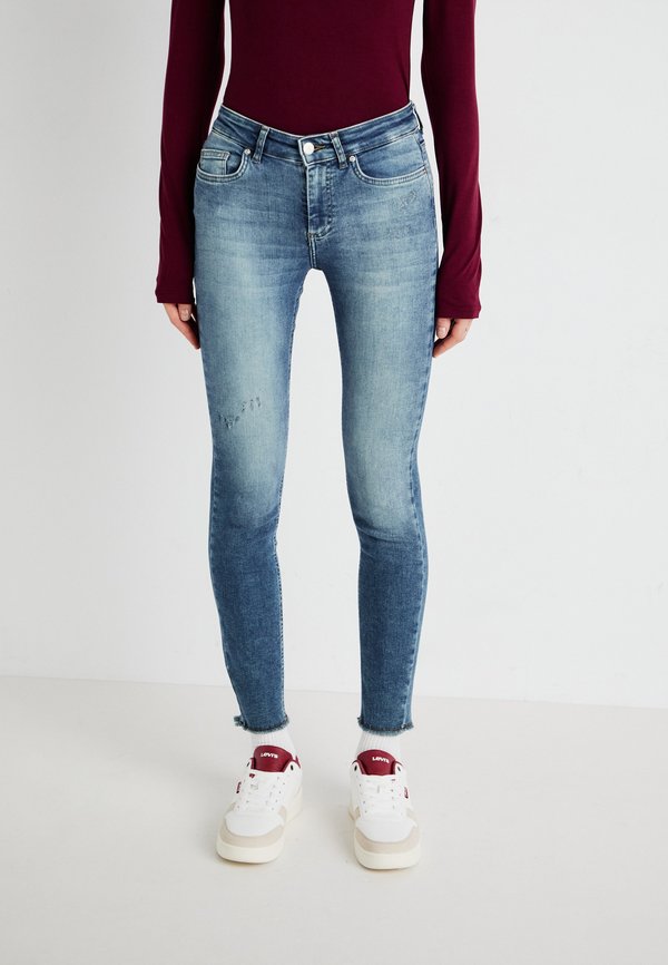 ONLY Skinny fit ONLBLUSH Mid waist Ankle length - Jeans Skinny Fit - special blue grey denim