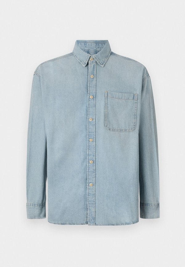 Jack & Jones Denim Wide Fit - Shirt - blue denim