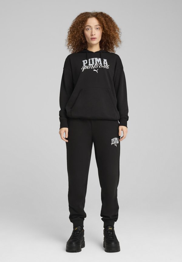 Puma CLASS COMFORT  - Tracksuit bottoms - black