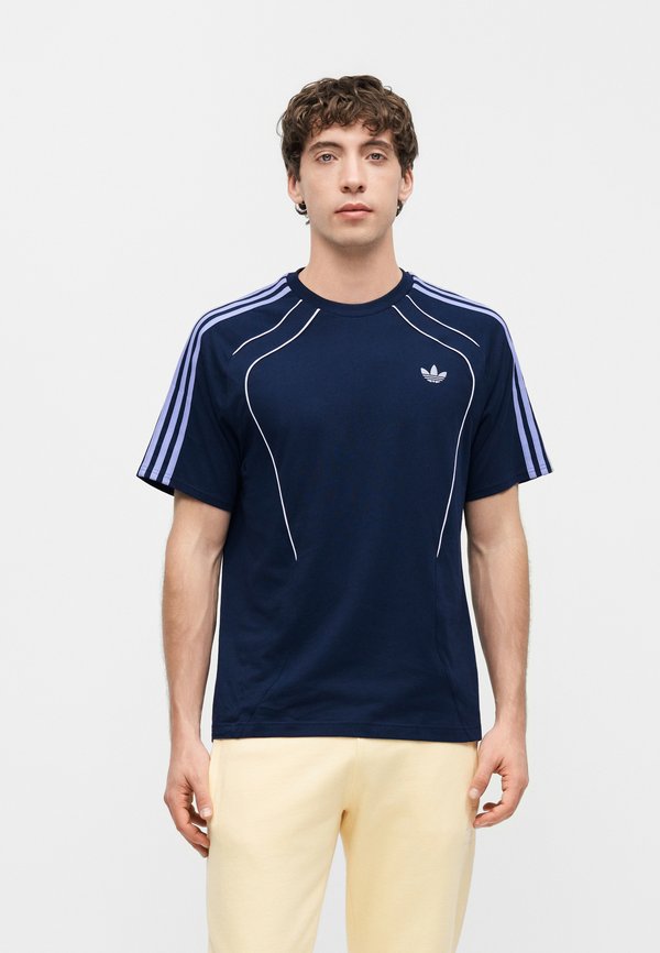 adidas Originals SPACER TEE - Print T-shirt - night indigo