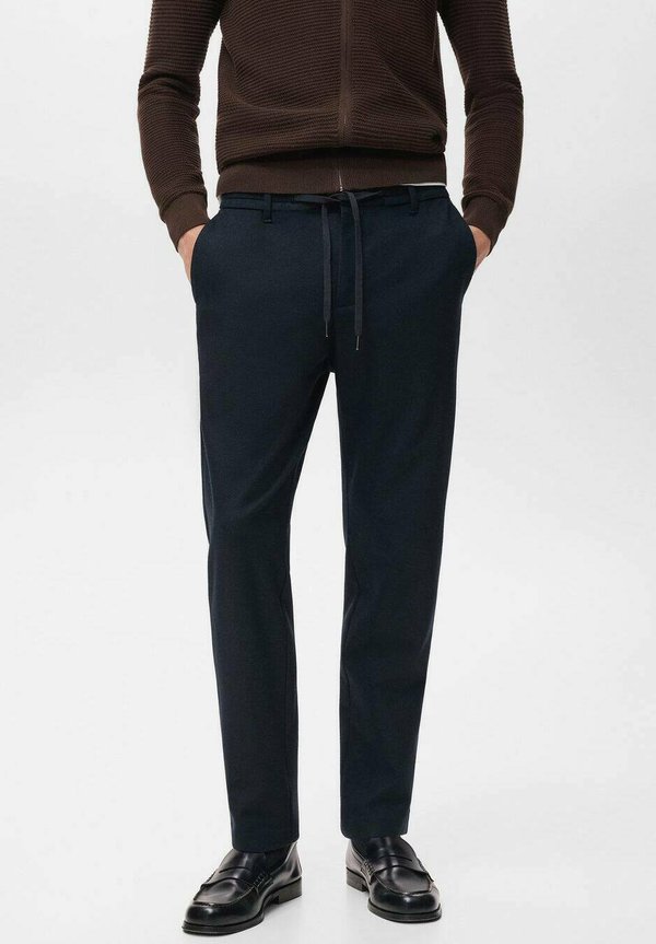 Mango Trousers - deep blue