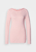 LONG SLEEVE BOAT NECK STRIPED Media 1
