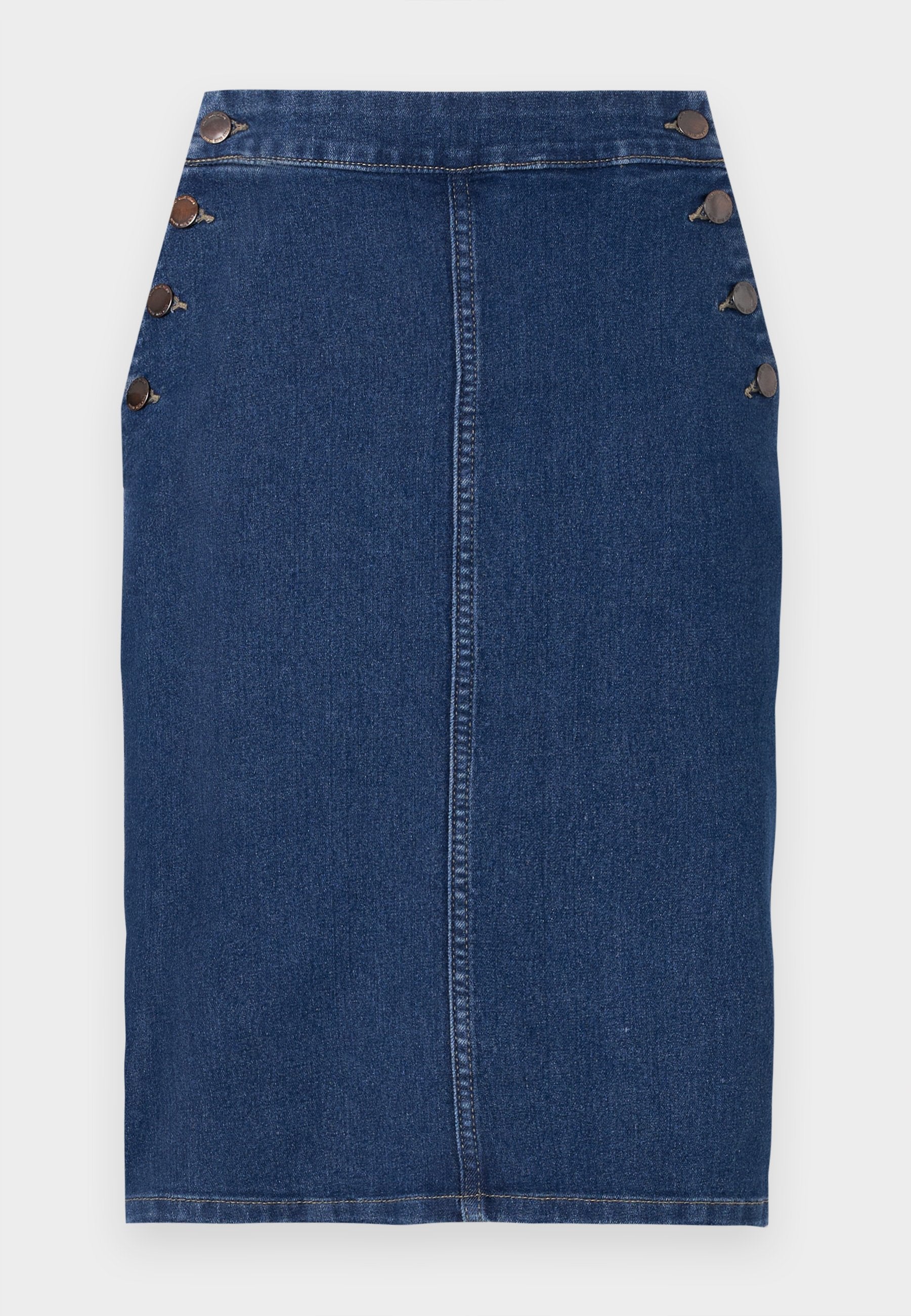 ONLY ONLHUSH BUTTON MIDI SKIRT