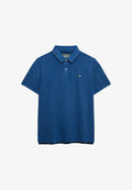 Superdry & Co SUPERDRY VINTAGE DESTROY POLO SHIRT.. - Polo shirt - bay blue