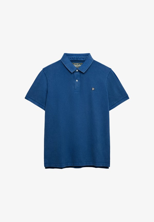 Superdry & Co SUPERDRY VINTAGE DESTROY POLO SHIRT.. - Polo shirt - bay blue