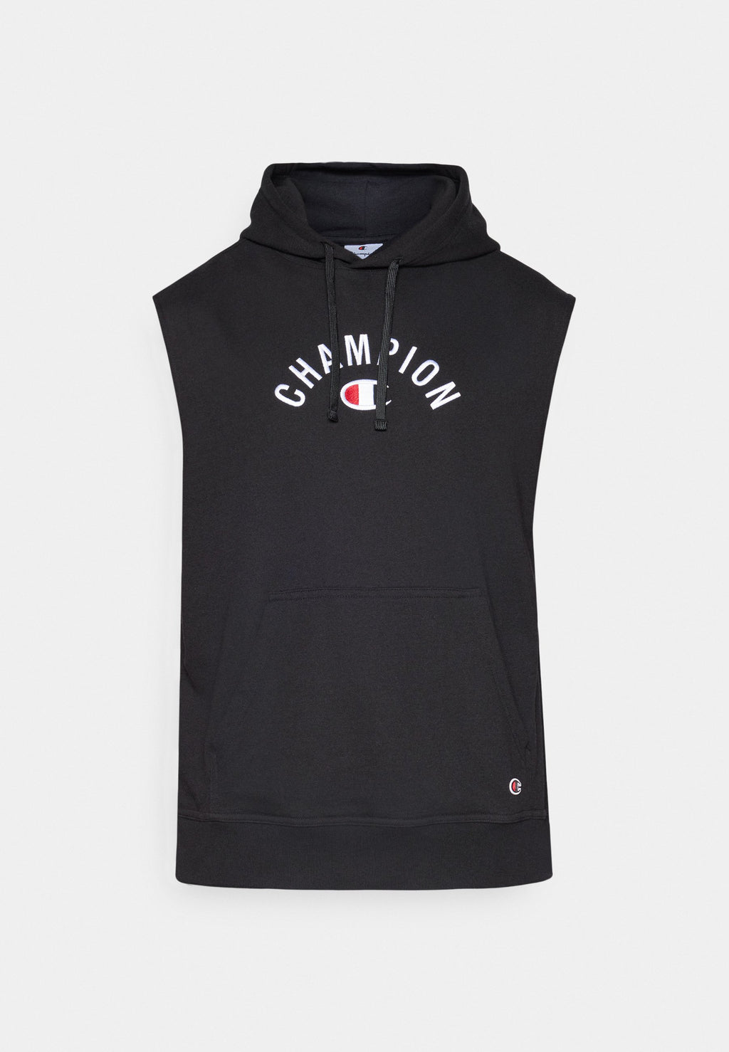Champion ICONS SLEEVELESS HOODIE WITH CENTRAL LOGO