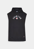 Champion ICONS SLEEVELESS HOODIE WITH CENTRAL LOGO