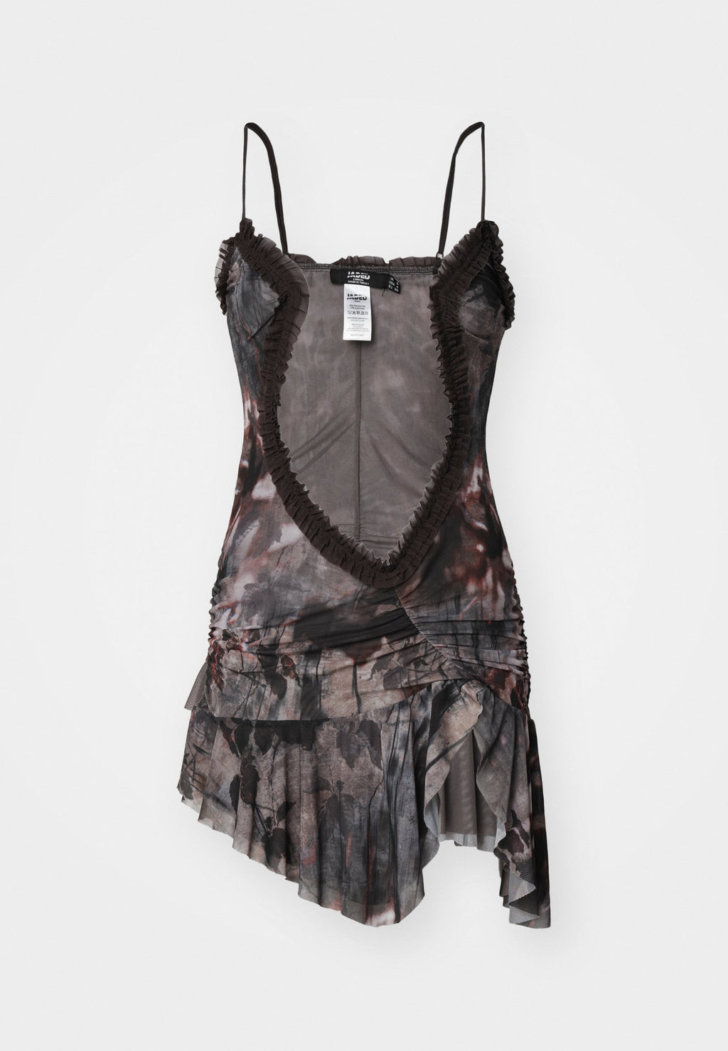 Jaded London MINI DRESS WITH OPEN NECK