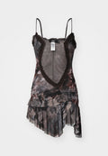Jaded London MINI DRESS WITH OPEN NECK
