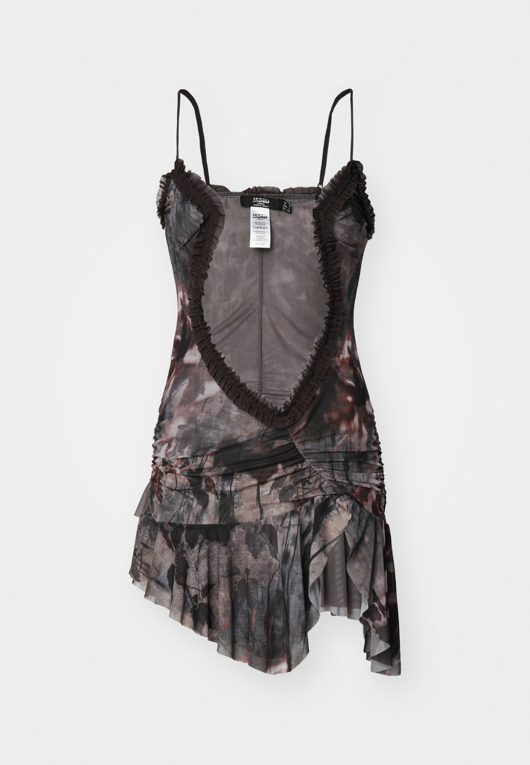 Jaded London MINI DRESS WITH OPEN NECK