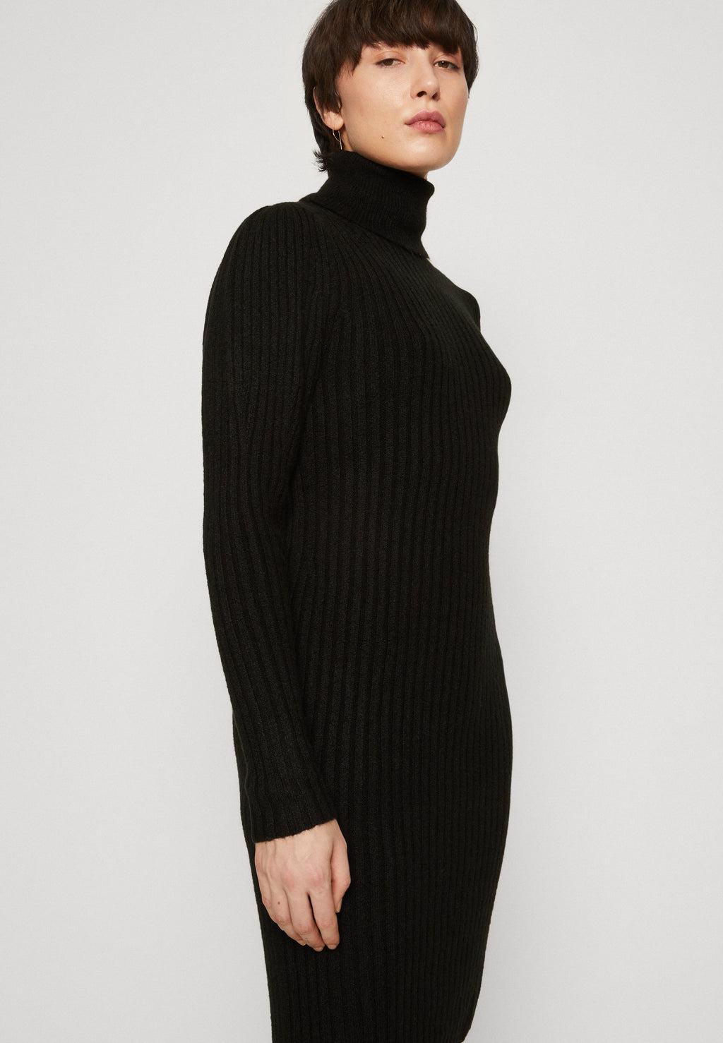 GAP PUFF MINI SWEATER DRESS