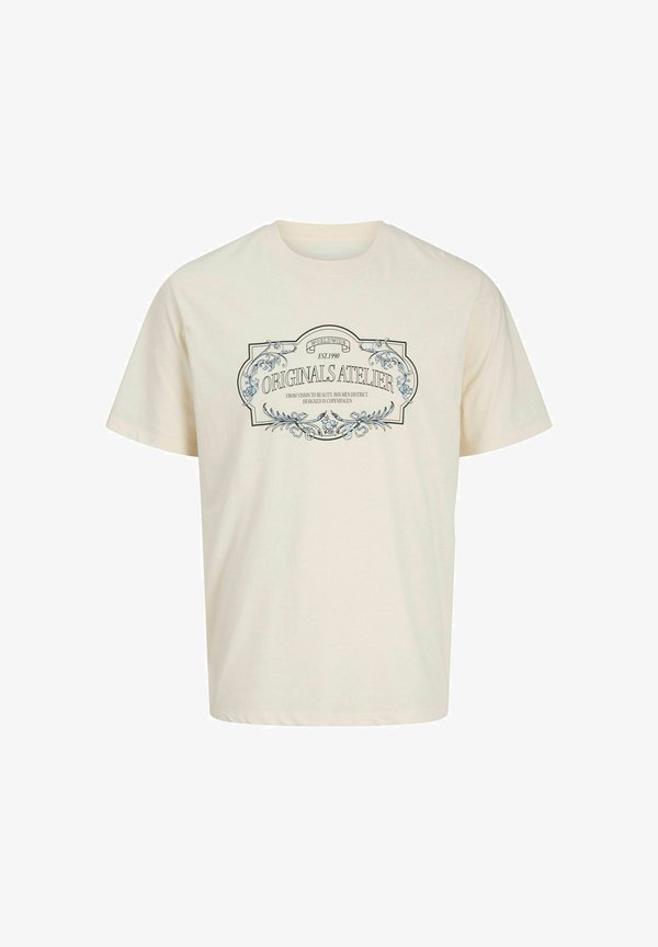 Jack & Jones T-SHIRT T-SHIRT - Print T-shirt - antique white