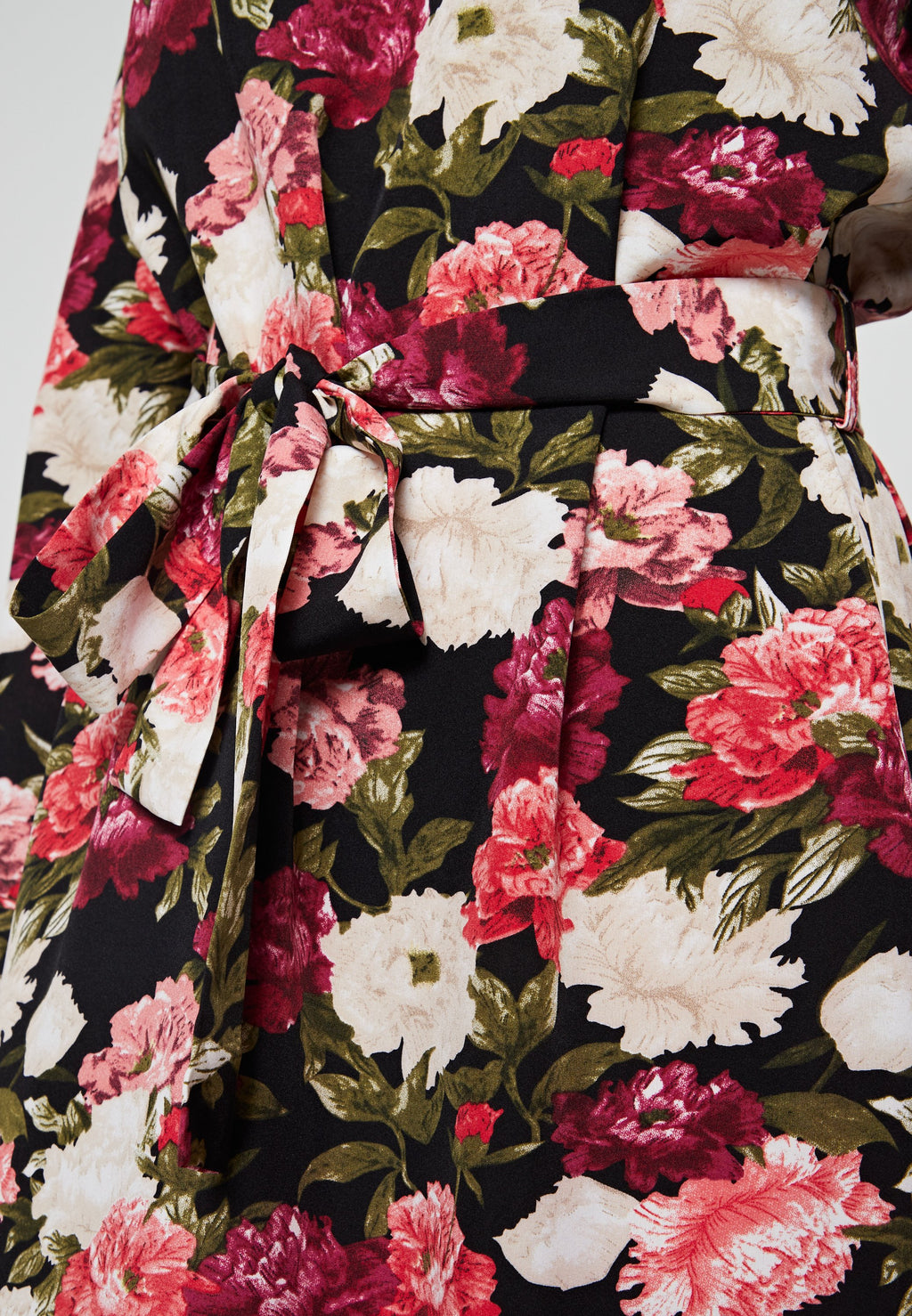 VILA VIFLORA V NECK BELT DRESS