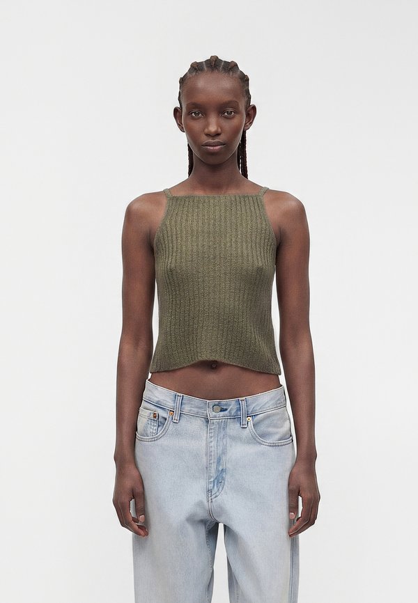 ONLY ONLMIAMI STRAP - Top - smokey olive