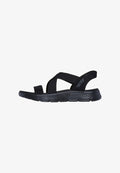 Skechers GO WALK FLEX  - GLIMMER - Sandals - black